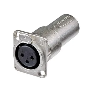 Neutrik NA3FDM - Adapter in D-Form XLR 3-Pol Female auf XLR 3-Pol Male Neutrik®
