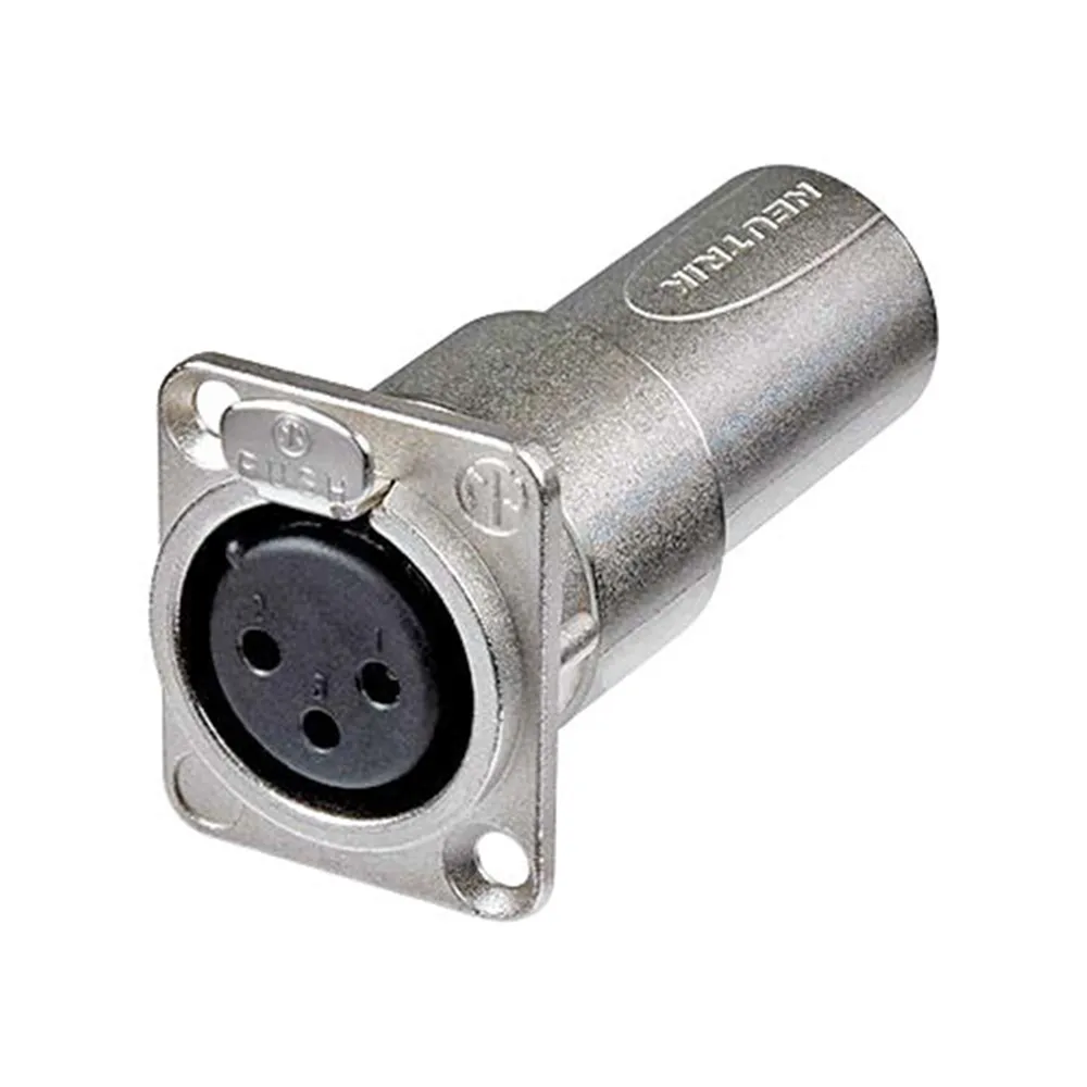 Neutrik NA3FDM - Adapter in D-Form XLR 3-Pol Female auf XLR 3-Pol Male Neutrik®