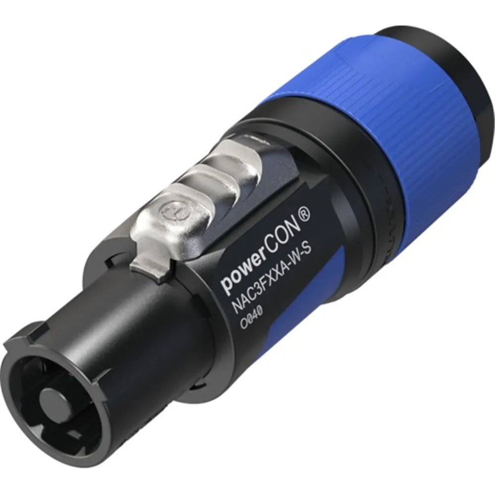 Neutrik NAC3FXXA-W-S - Neutrik powerCON blau PowerIn