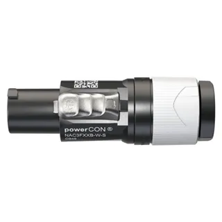 Neutrik NAC3FXXB-W-S - Neutrik powerCON® weiß PowerOut Small