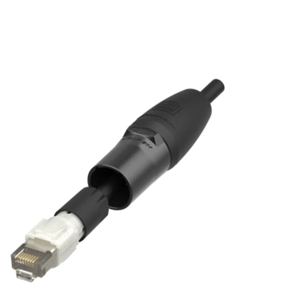 Neutrik NE8MXR-B-TOP - Neutrik etherCON® Gehäuse | zurückziehbar