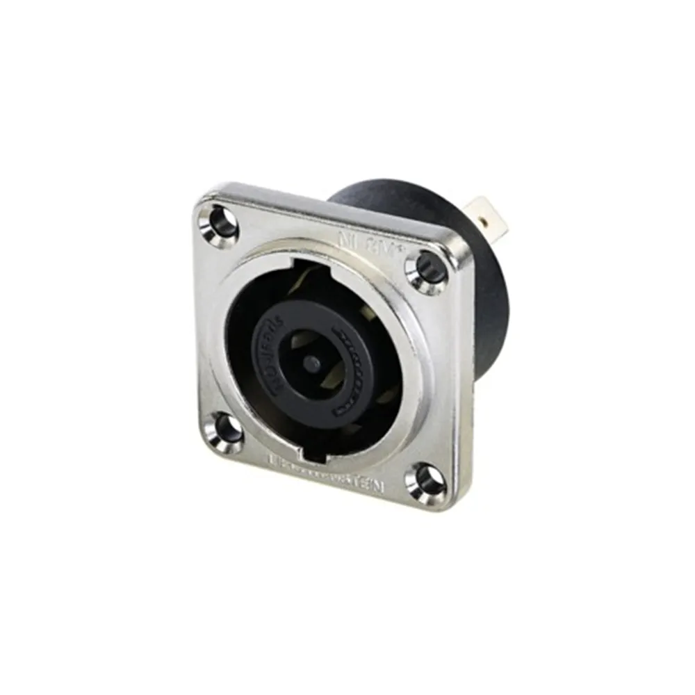 Neutrik NLT8MPXX - Neutrik speakON® Einbaubuchse 8-Pol male vernickelt