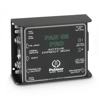Palmer PAN 02 PRO - Professionelle DI-Box aktiv