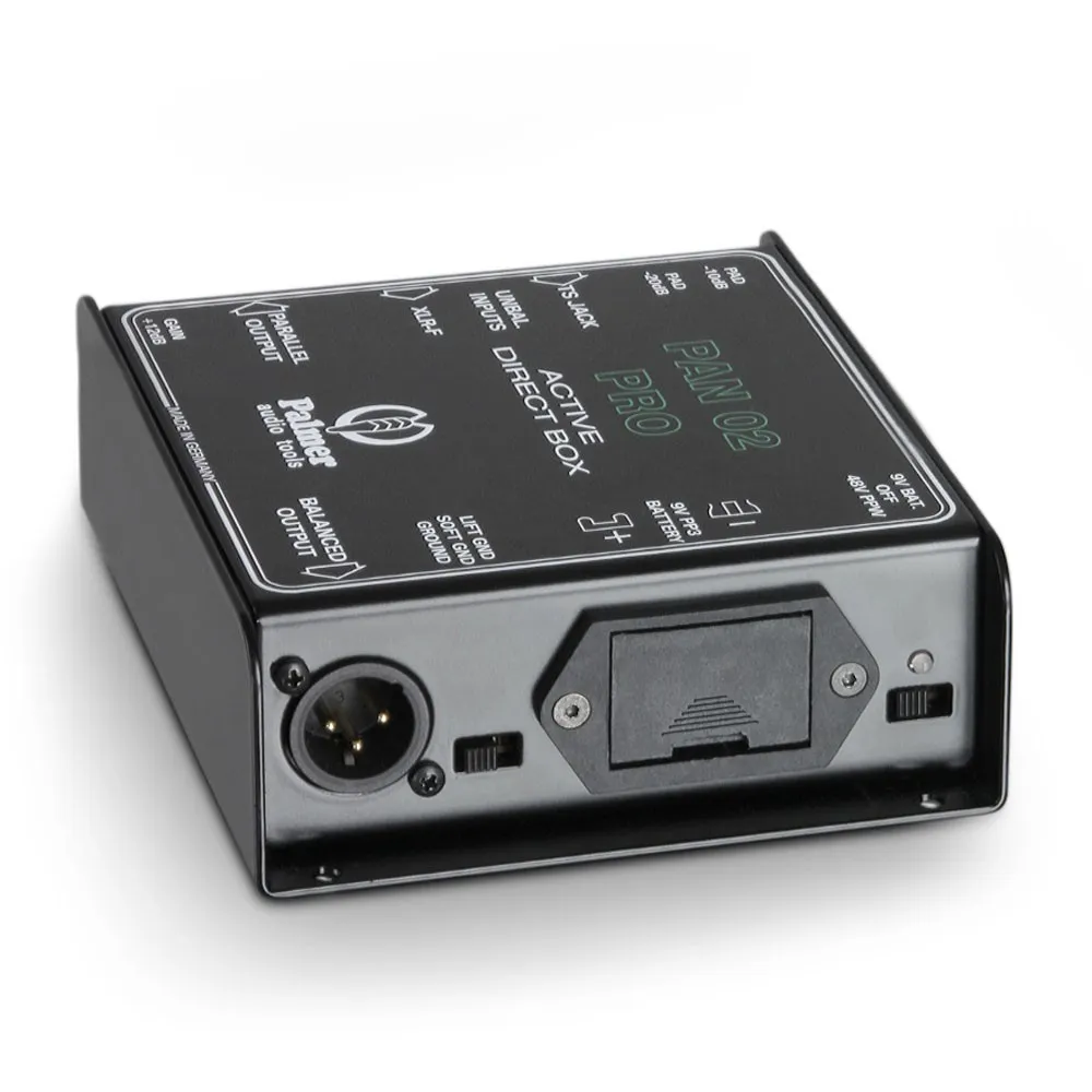 Palmer PAN 02 PRO - Professionelle DI-Box aktiv