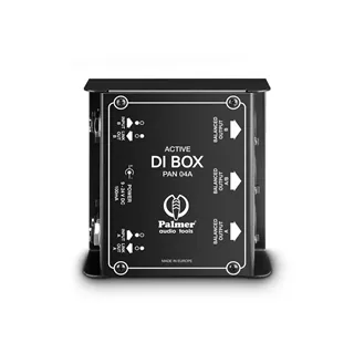 Palmer PAN 04 A - Aktive 2-Kanal DI-Box