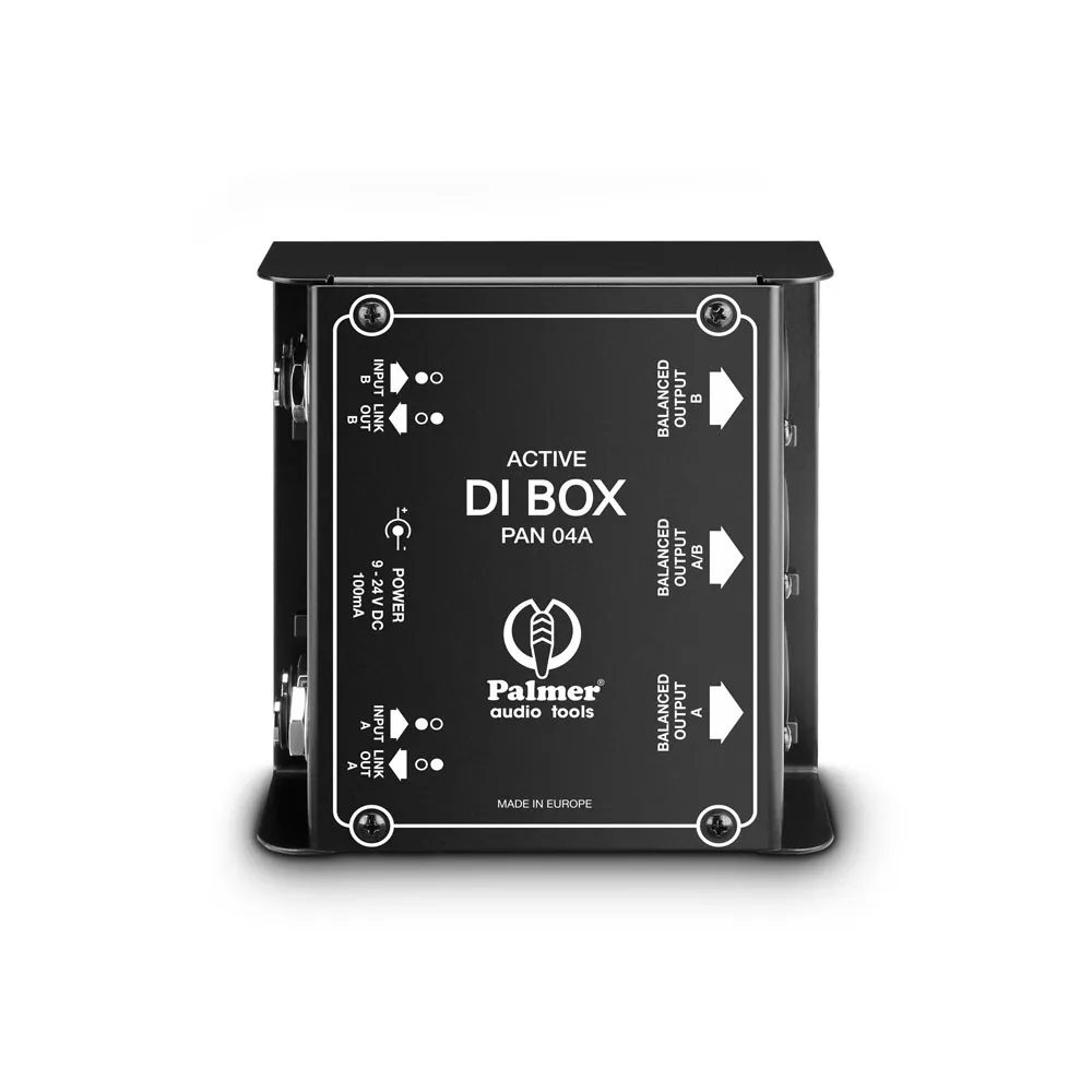 Palmer PAN 04 A - Aktive 2-Kanal DI-Box
