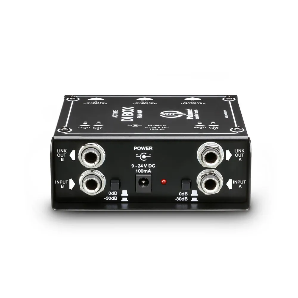 Palmer PAN 04 A - Aktive 2-Kanal DI-Box