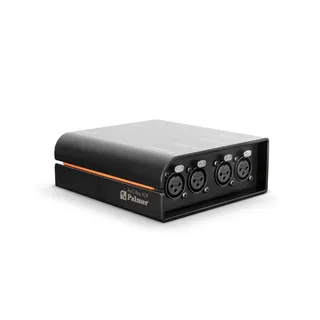 Palmer AoC Box XLRf - Audio over Cat Box von etherCON auf 4 x XLR female