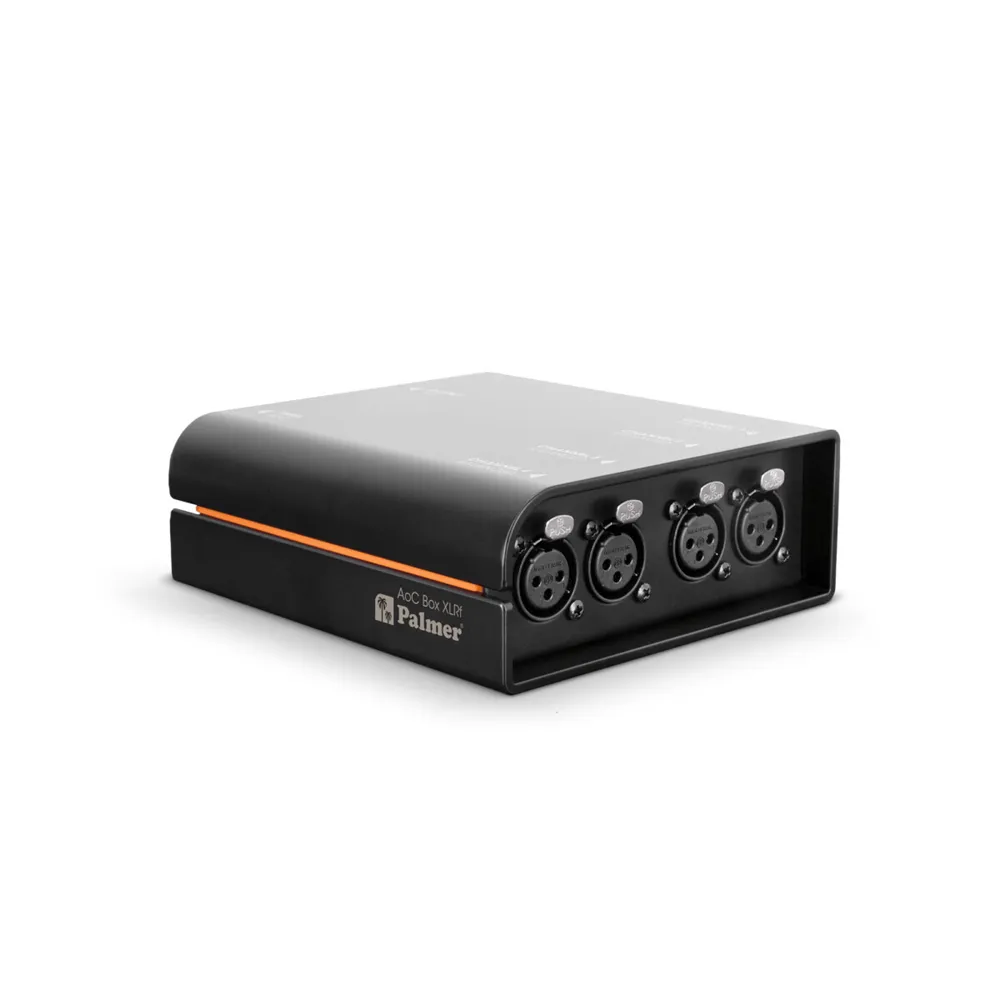 Palmer AoC Box XLRf - Audio over Cat Box von etherCON auf 4 x XLR female