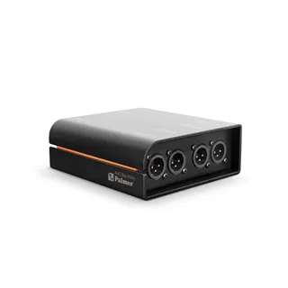 Palmer AoC Box XLRm - Audio over Cat Box von etherCON auf 4 x XLR male