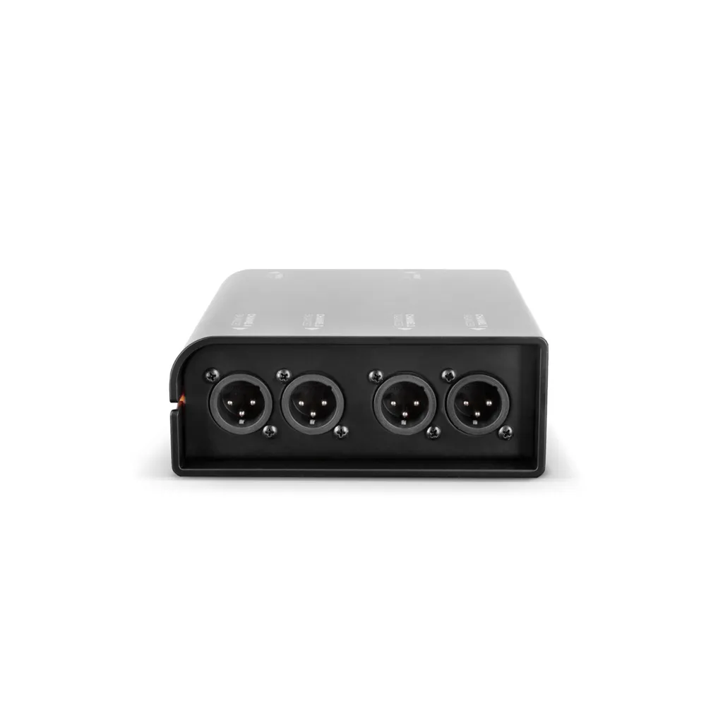 Palmer AoC Box XLRm - Audio over Cat Box von etherCON auf 4 x XLR male