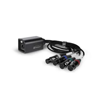 Palmer AoC Loom XLRf - Audio over Cat Multicore-Adapterkabel von etherCON auf 4 x XLR female