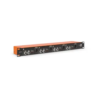 Palmer BRIDGE 4A - 4-kanalige, aktive DI-Box im 19"-Rackformat