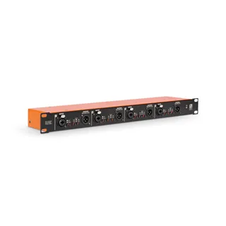 Palmer BRIDGE 4A+ - 4-kanalige, aktive DI-Box/Line-Isolation-Box im 19"-Rackformat