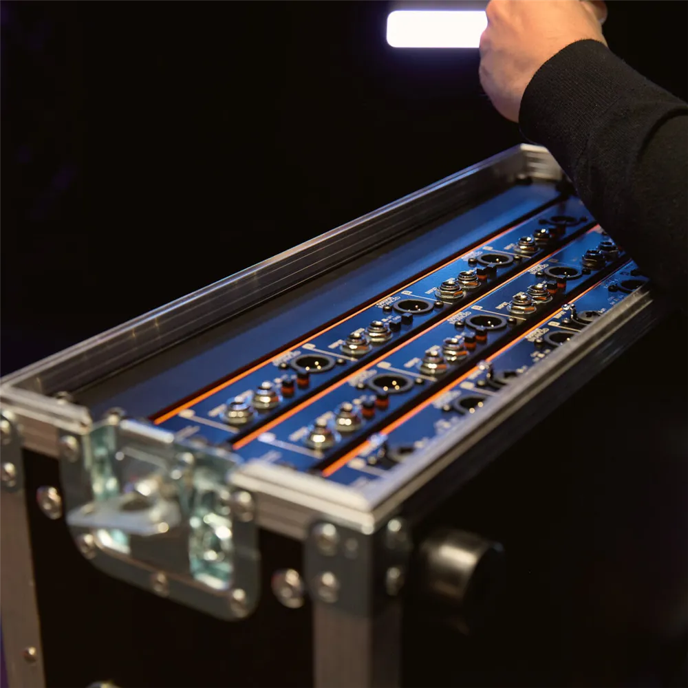 Palmer BRIDGE 4P - 4-kanalige passive DI-Box im 19"-Rackformat