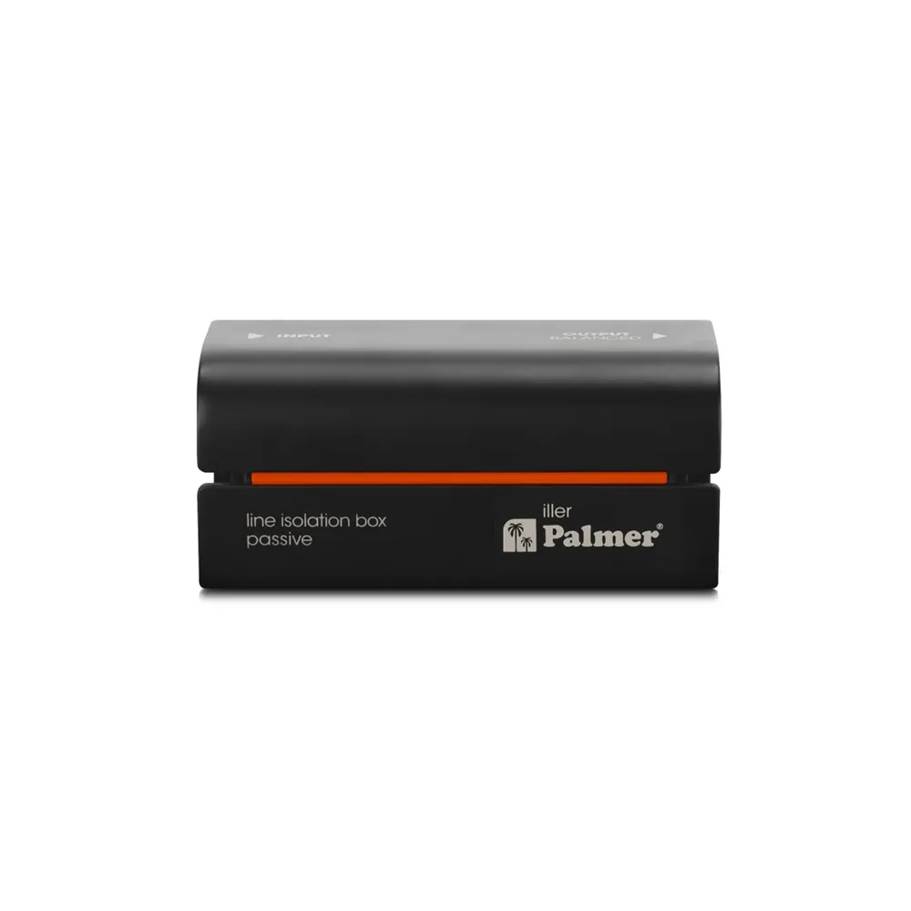 Palmer RIVER iller - Passive Line Isolation Box mit Combo-Input