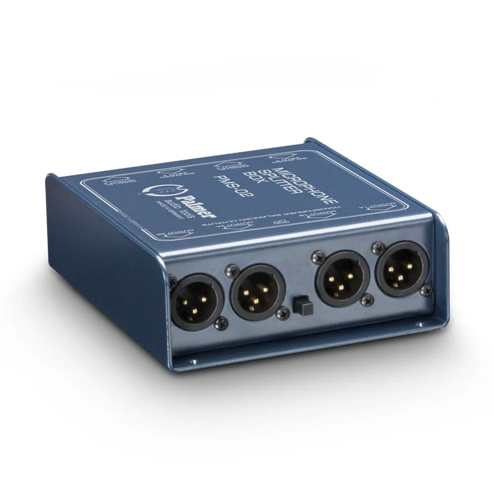 Palmer MS 02 - Mikrofon Splitter 2 Kanal