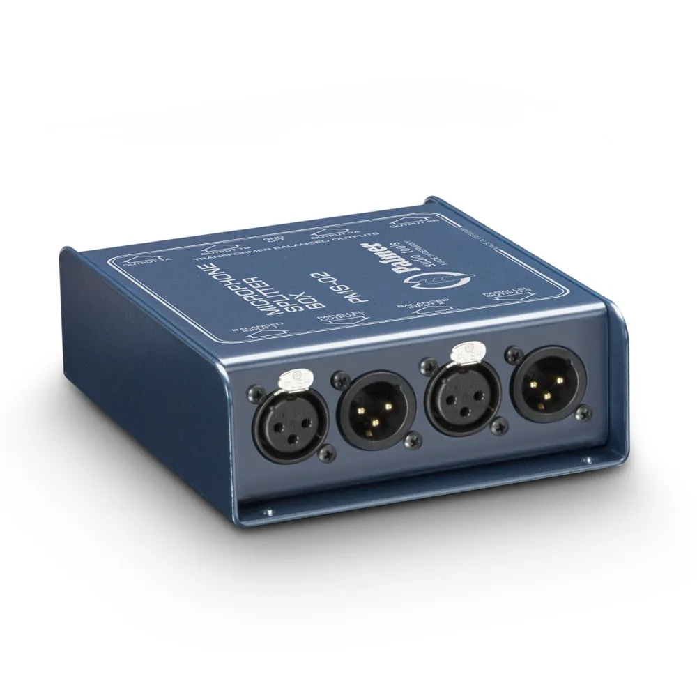 Palmer MS 02 - Mikrofon Splitter 2 Kanal