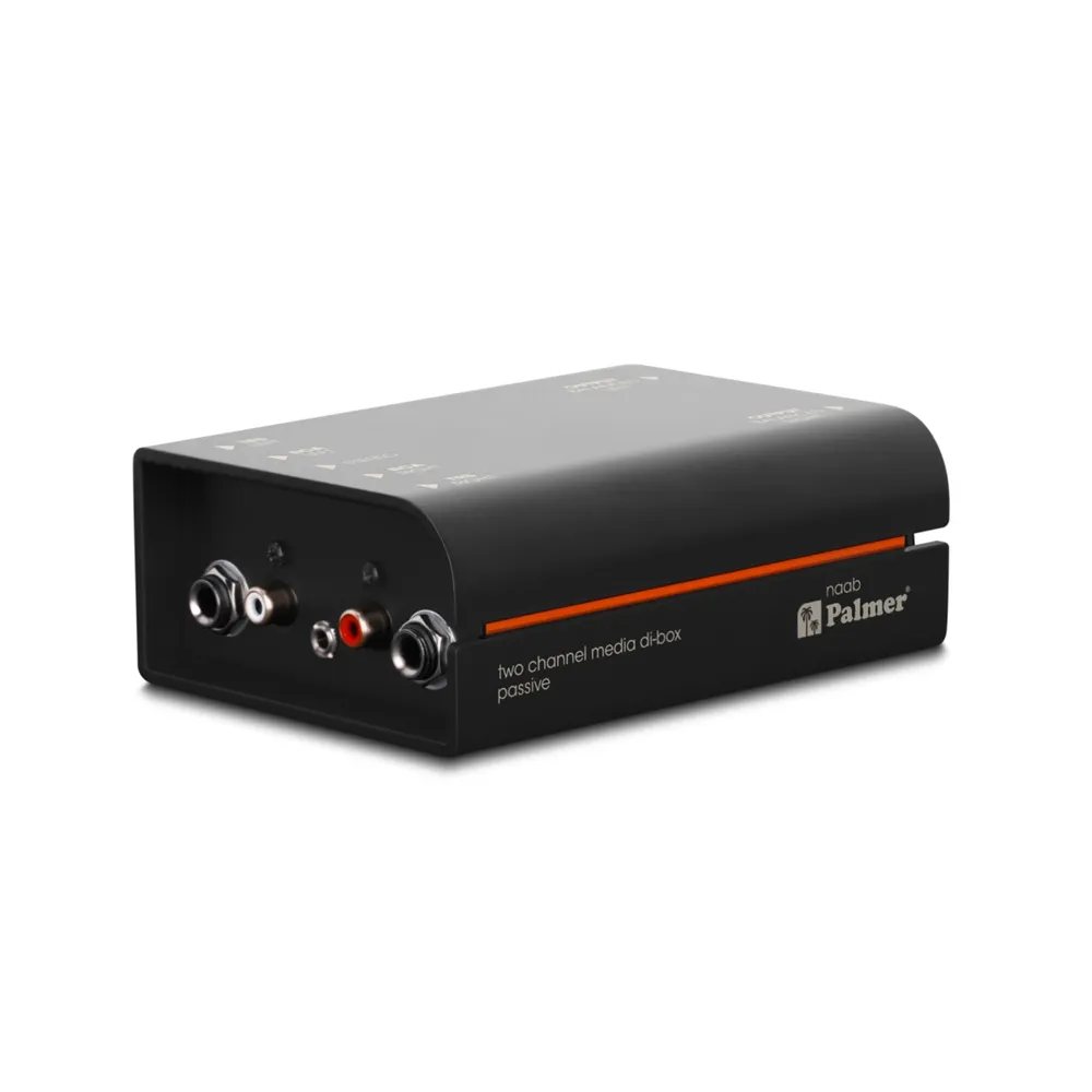 Palmer RIVER naab - Passive 2-Kanal Media DI-Box