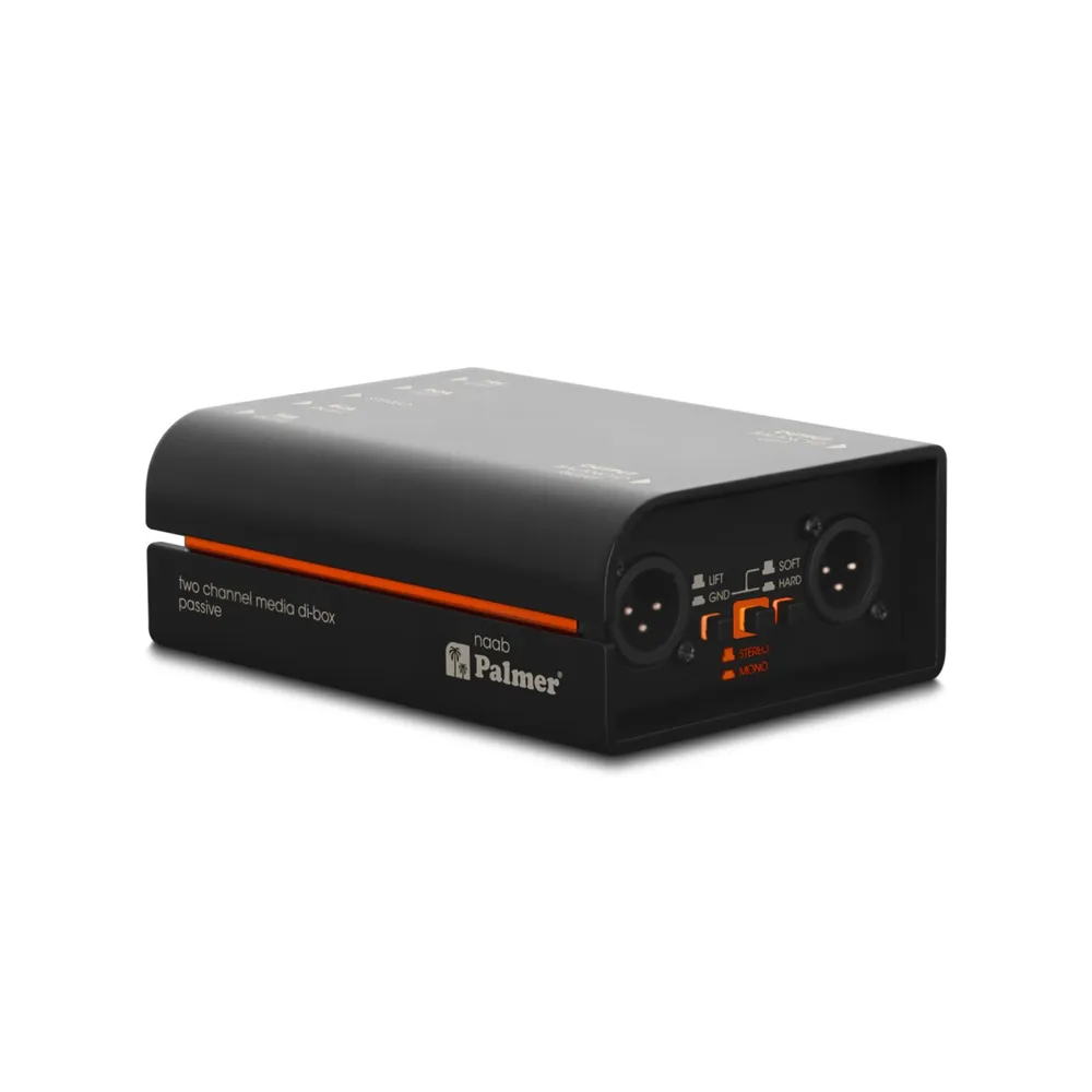 Palmer RIVER naab - Passive 2-Kanal Media DI-Box