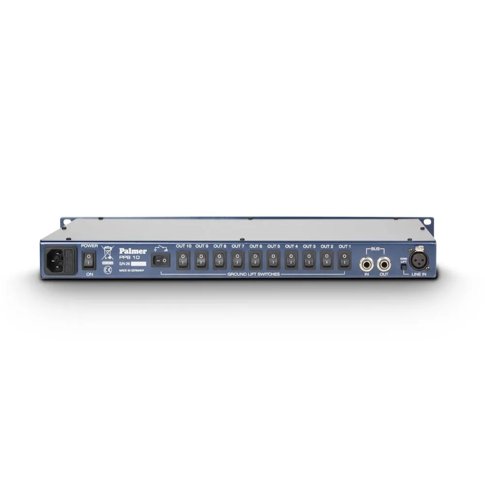 Palmer PB 10 - Pressesplitter 10 Kanal