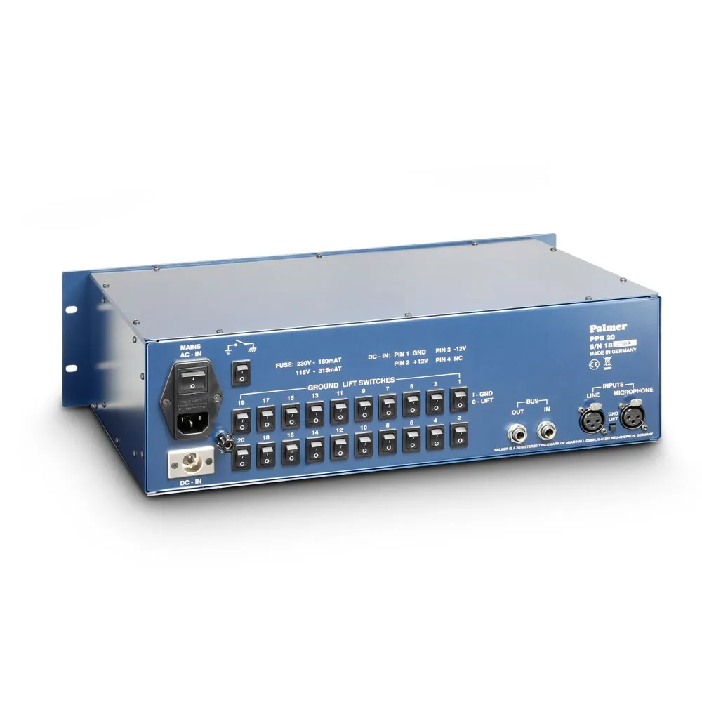 Palmer PB 20 - Pressesplitter 20 Kanal