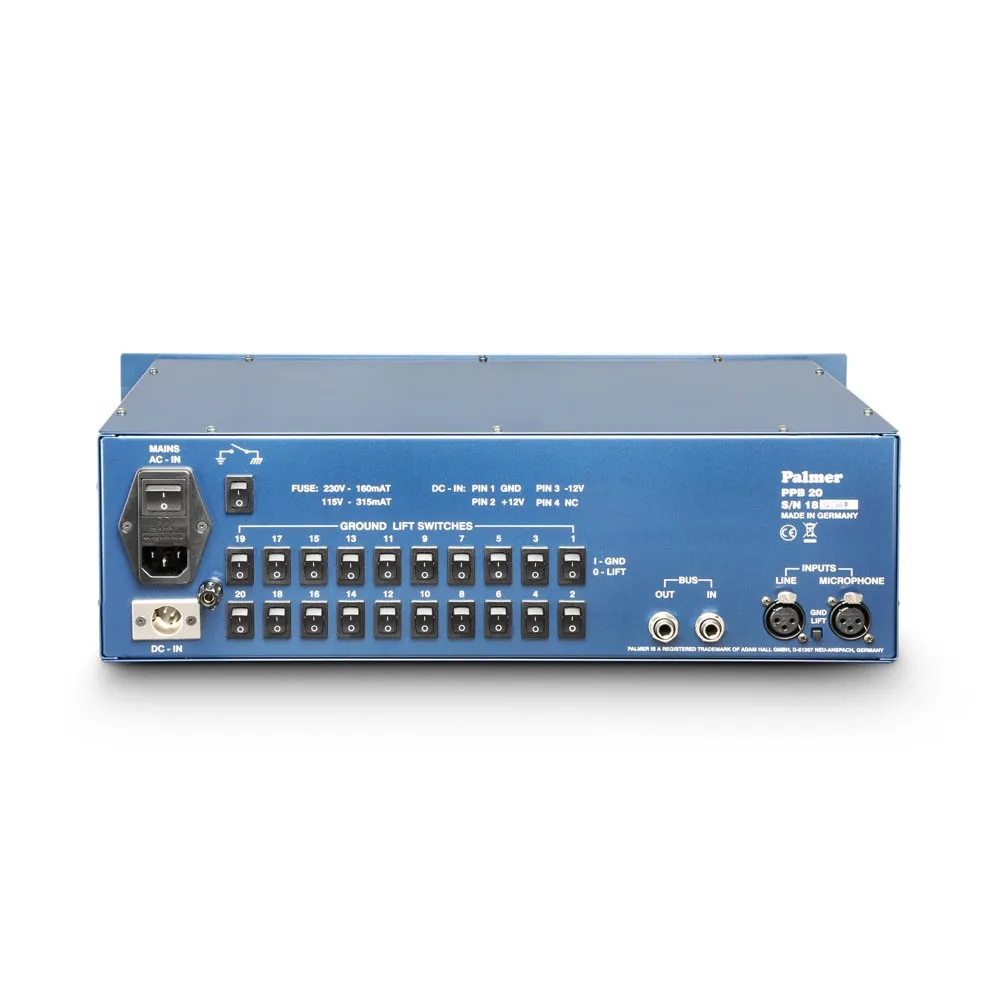 Palmer PB 20 - Pressesplitter 20 Kanal