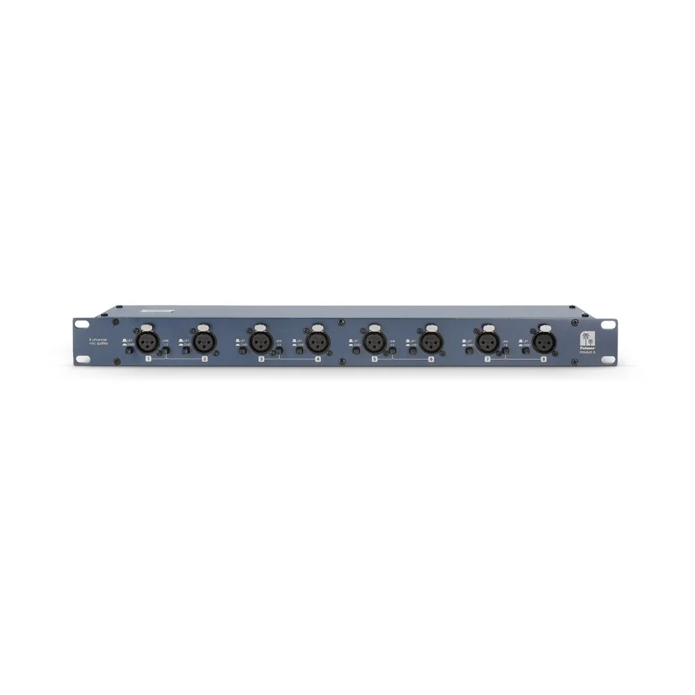 Palmer RMMS 8 - 8-Kanal Mikrofon-Splitter