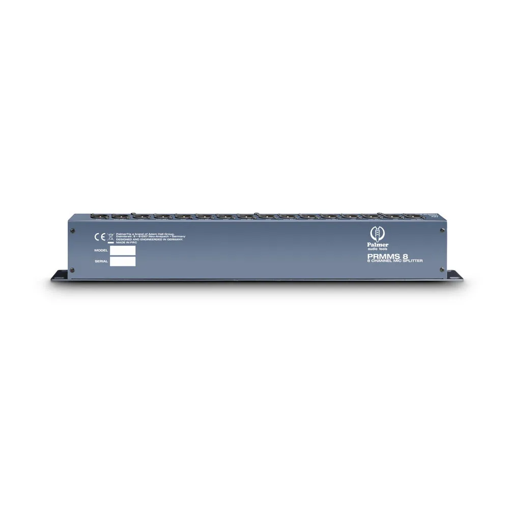 Palmer RMMS 8 - 8-Kanal Mikrofon-Splitter