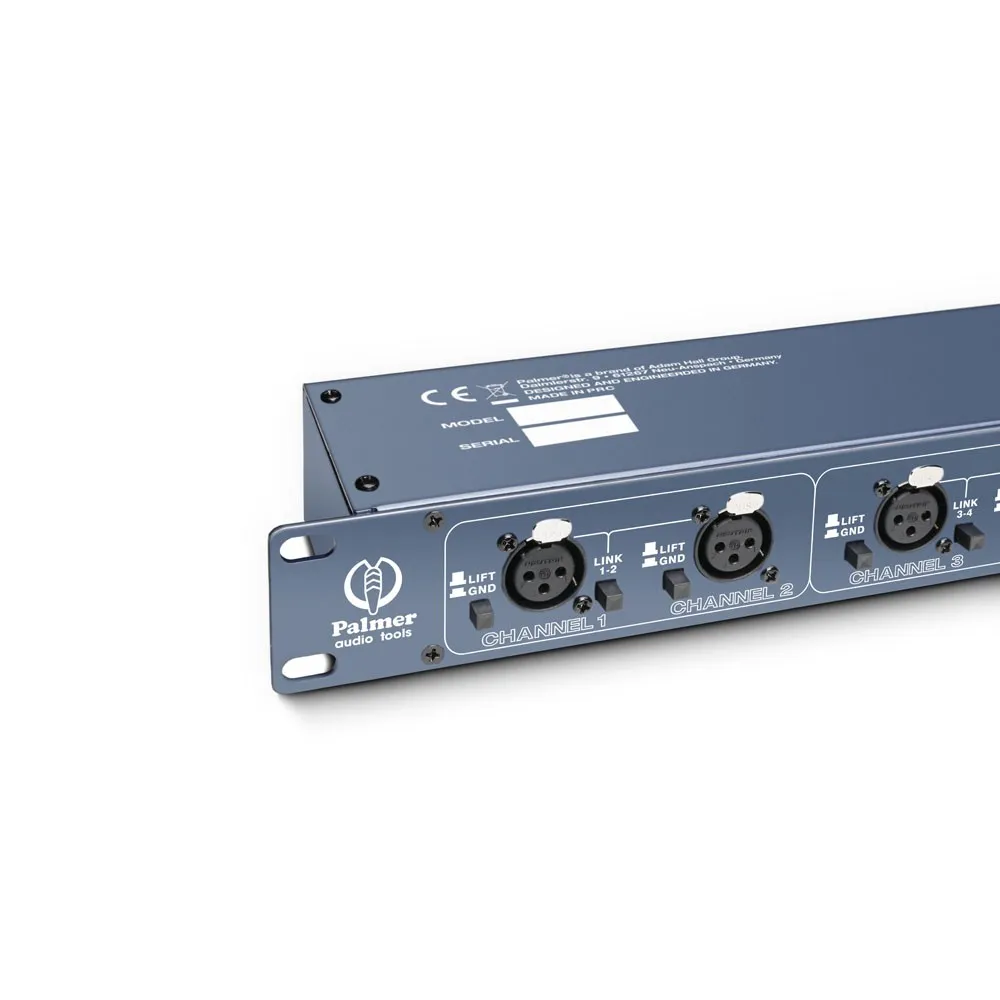 Palmer RMMS 8 - 8-Kanal Mikrofon-Splitter