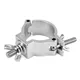 RIGGATEC 400200000 - Halbschelle klein, bis 100 kg (48 - 51 mm), silber