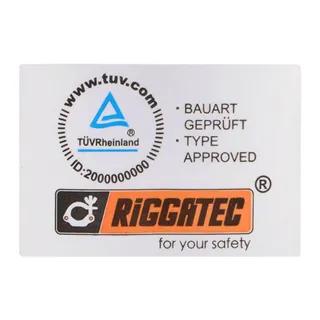 RIGGATEC 400200000 - Halbschelle klein, bis 100 kg (48 - 51 mm), silber