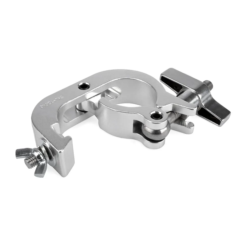 RIGGATEC 400200030 - Halbschellenhaken bis 250 kg (48 - 51 mm), silber