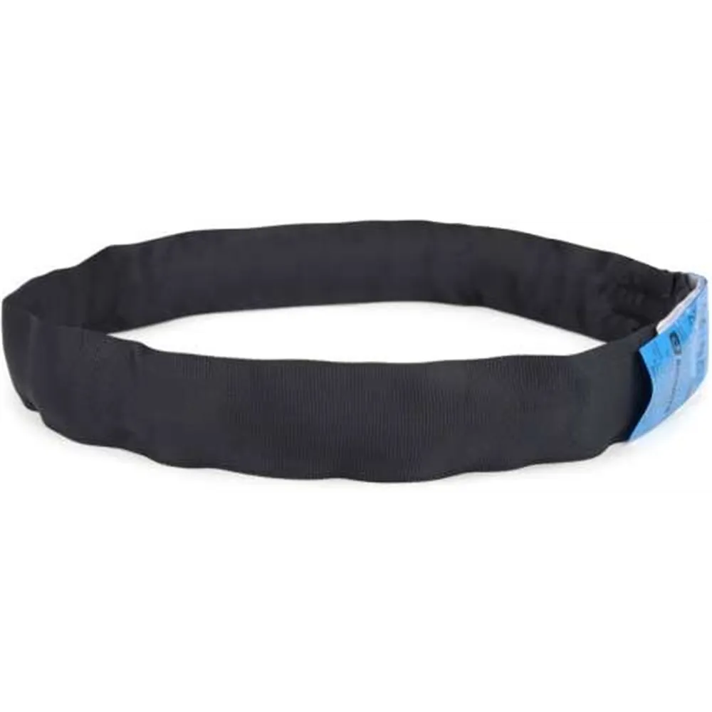 RIGGATEC Round sling 4m | polyester Web | black - Tragfähigkeit 1,1t | Nutzlänge 2m | Umfang 4m