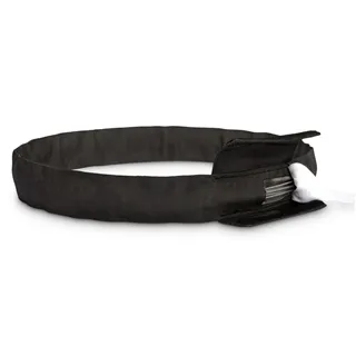 RIGGATEC 400201360 - Schwarze Rundschlinge "Steelflex" Umfang 1 m, Traglast von 1 t