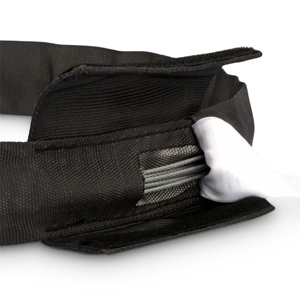 RIGGATEC 400204270 - Schwarze Rundschlinge,"Steelflex", Umfang 3 m Traglast von 2 t