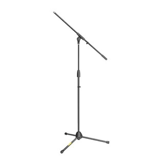 Adam Hall Stands S 10 B - Mikrofonstativ mit Galgen und Glocken-Schnellverriegelung