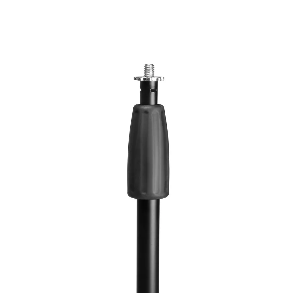 Adam Hall Stands S 10 B - Mikrofonstativ mit Galgen und Glocken-Schnellverriegelung