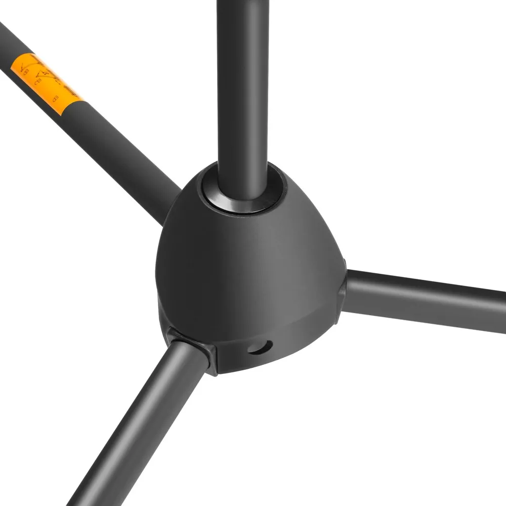 Adam Hall Stands S 10 B - Mikrofonstativ mit Galgen und Glocken-Schnellverriegelung