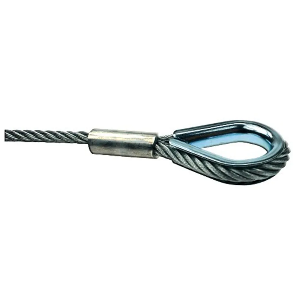 Adam Hall Accessories S 50500 - Sicherungsseil 5 mm, 5 m lang für S50S Drahtseilhalter