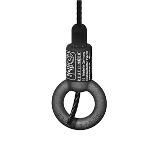 Adam Hall Accessories S 50 S V3 - Drahtseilhalter mit Koppelteil Ring für 4 - 5 mm Seile, bis 90 kg