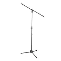 Adam Hall Stands S 5 BE - Mikrofonständer mit Schwenkarm, Schwarz