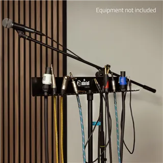 Adam Hall Cables CABLE HOLDER PRO - Kabelhalterung für Wand- oder Stativmontage mit 3/8" Gewinde