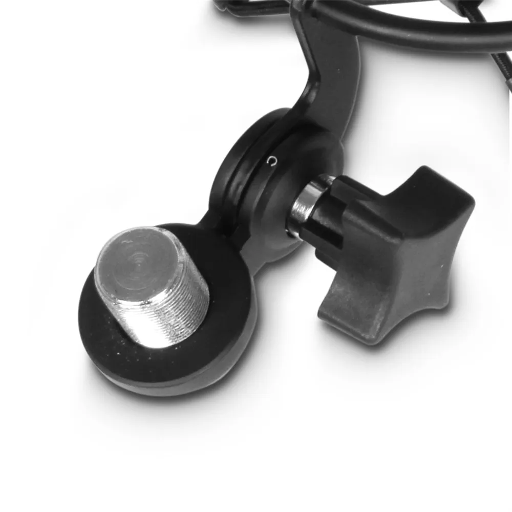 Adam Hall Stands DSM 400 - Mikrofonspinne mit Pop Filter