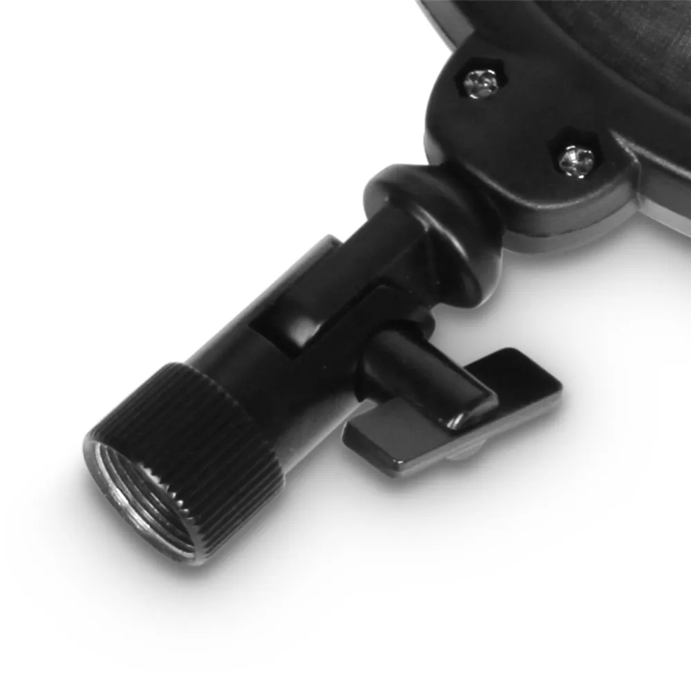 Adam Hall Stands DSM 400 - Mikrofonspinne mit Pop Filter