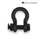 Adam Hall Accessories SH2 B 0325 - Schäkel mit Bolzen, Mutter und Splint schwarz