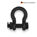 Adam Hall Accessories SH2 B 0325 - Schäkel mit Bolzen, Mutter und Splint schwarz