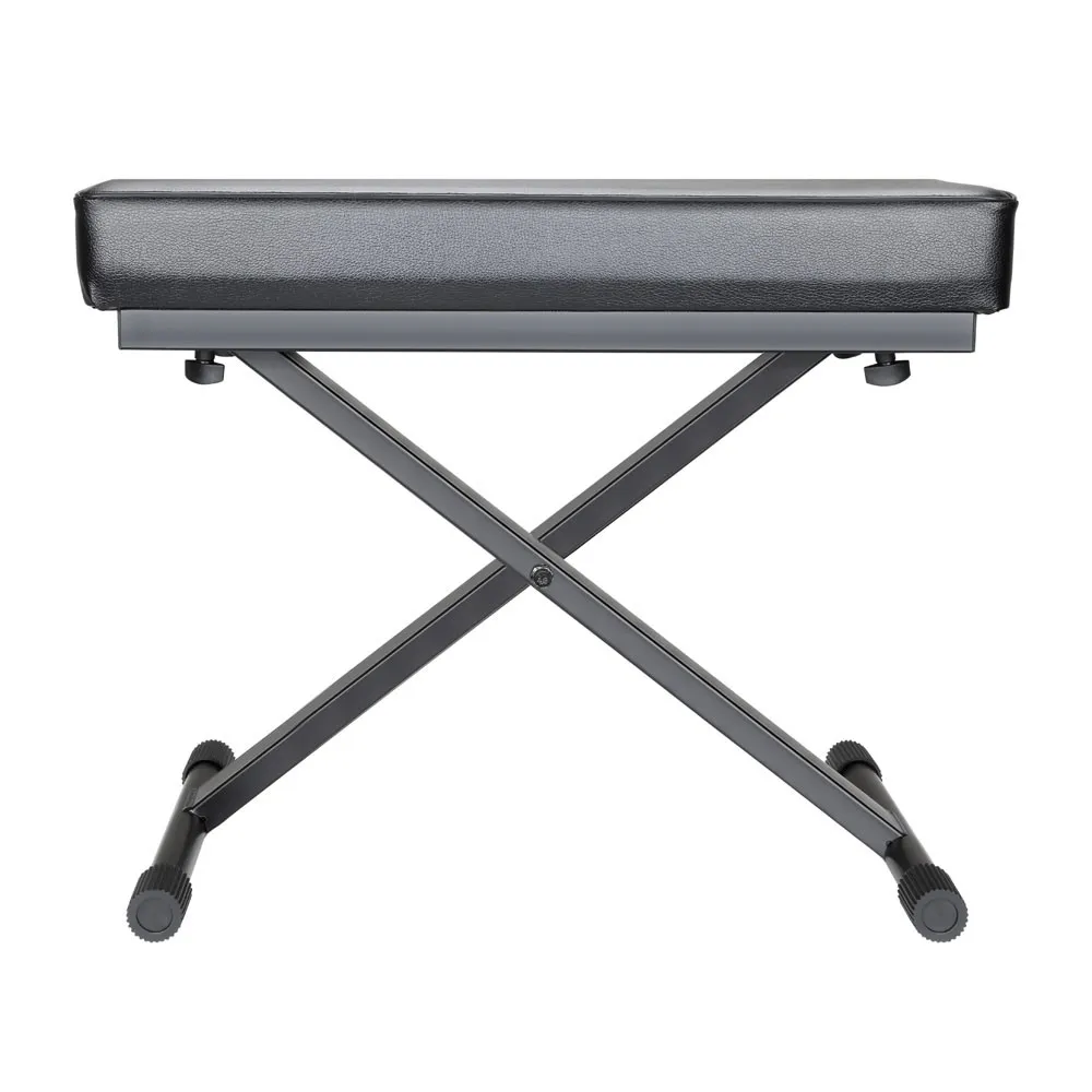 Adam Hall Stands SKT 17 - Extra Dick Gepolsterte Zusammenklappbare Keyboard-Bank