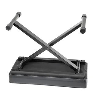 Adam Hall Stands SKT 17 - Extra Dick Gepolsterte Zusammenklappbare Keyboard-Bank