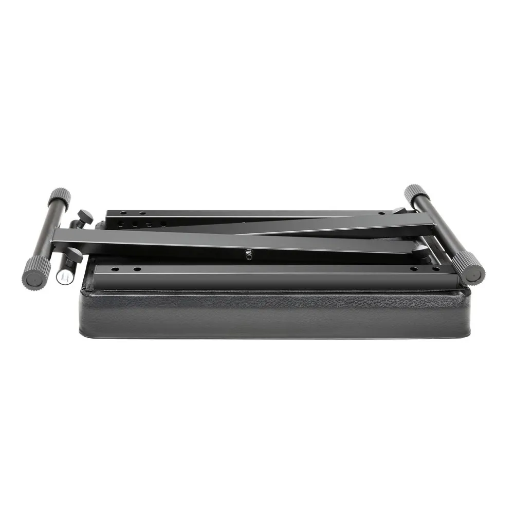 Adam Hall Stands SKT 17 - Extra Dick Gepolsterte Zusammenklappbare Keyboard-Bank